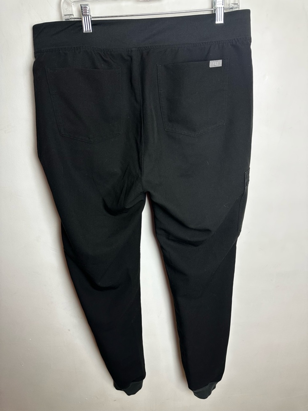 Figs Scrub Pants Technical Collection Zamora Joggers Black Unisex Large Tall LT - Picture 2 of 7